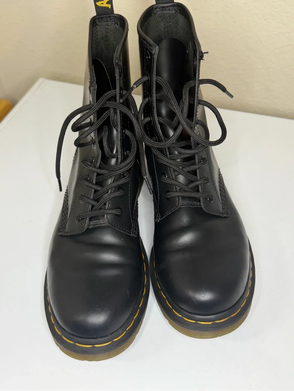 Dr Martens 1460 Smooth Leather Boots Black Women’s US 9 UK 7